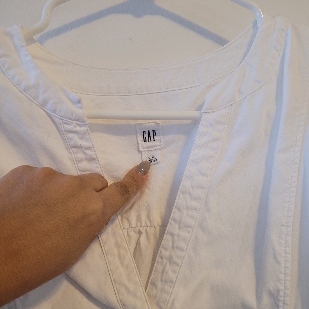 White cotton dress